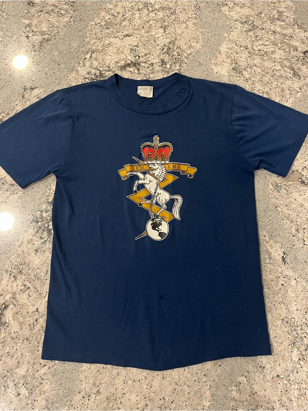 Vintage 80s Royal Canadian Electrical and Mechanical Engineers Tee